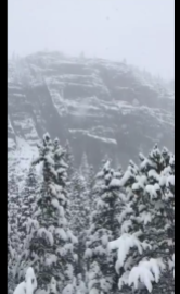 Rocky Mountains, by Andrew (screenshot from his video)